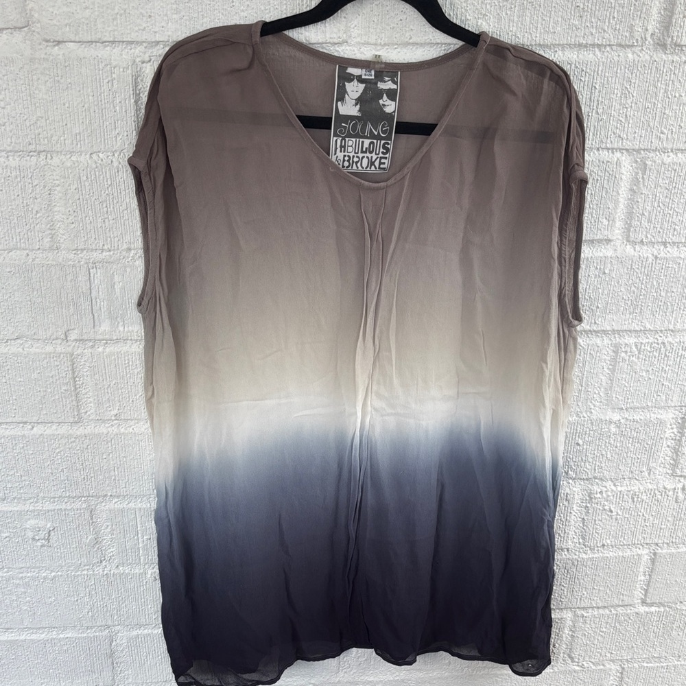 Young Fabulous & Broke Tie Dye Tunic Dress sz OS